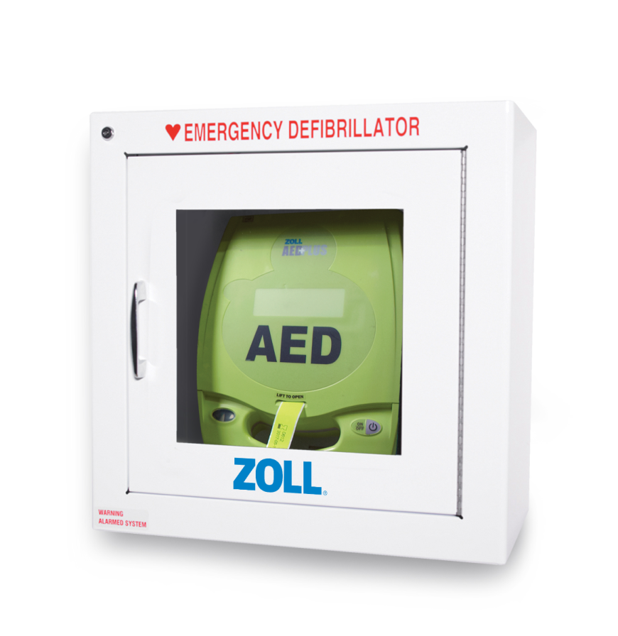 ZOLL AED Plus® Standard Wall Cabinet with Alarm