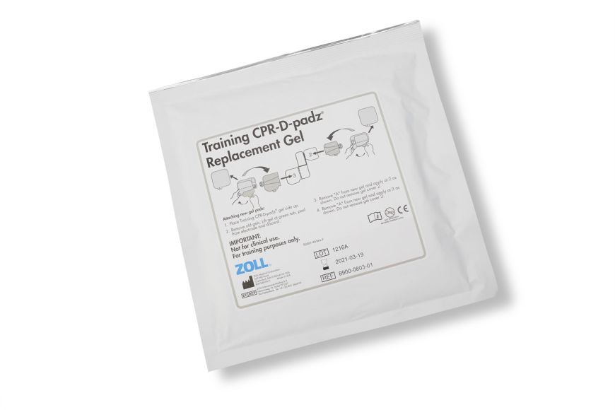 ZOLL Replacement Adhesive Gels for CPR-D-padz® Training Electrodes
